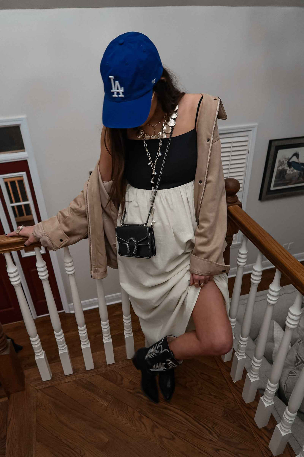 Thee Colorblock Classic Maxi Dress - THEE LABL