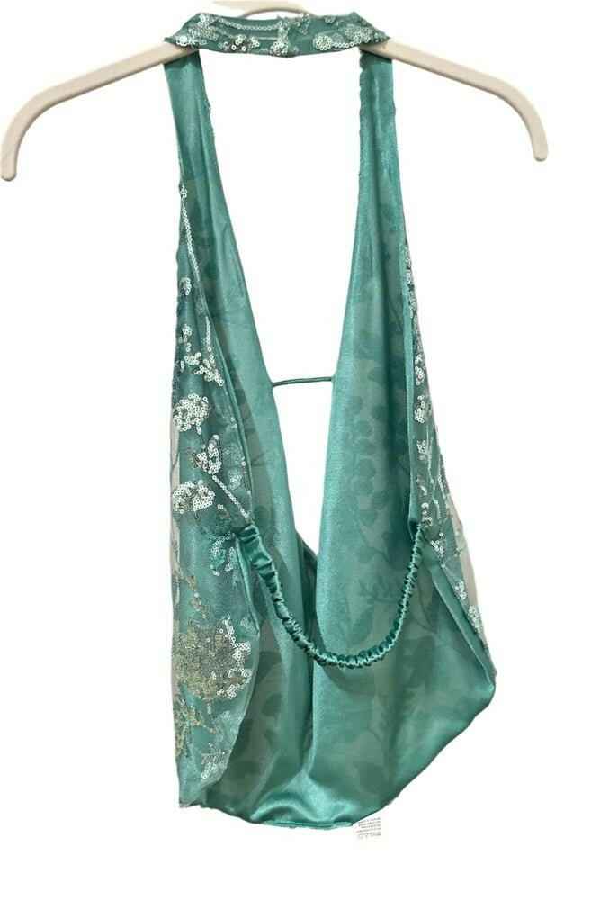 Thee Isla Beaded Sequin Top - THEE LABL