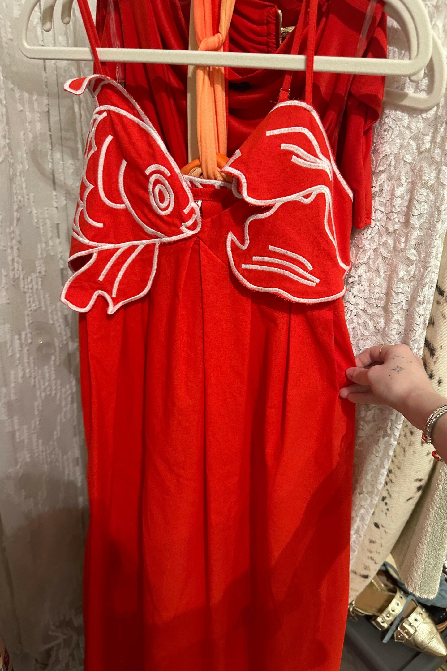 Rio Embroidered Maxi Dress.